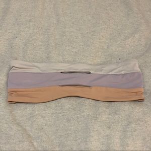 Boys + Arrows Abetting Ava bandeau top (M)